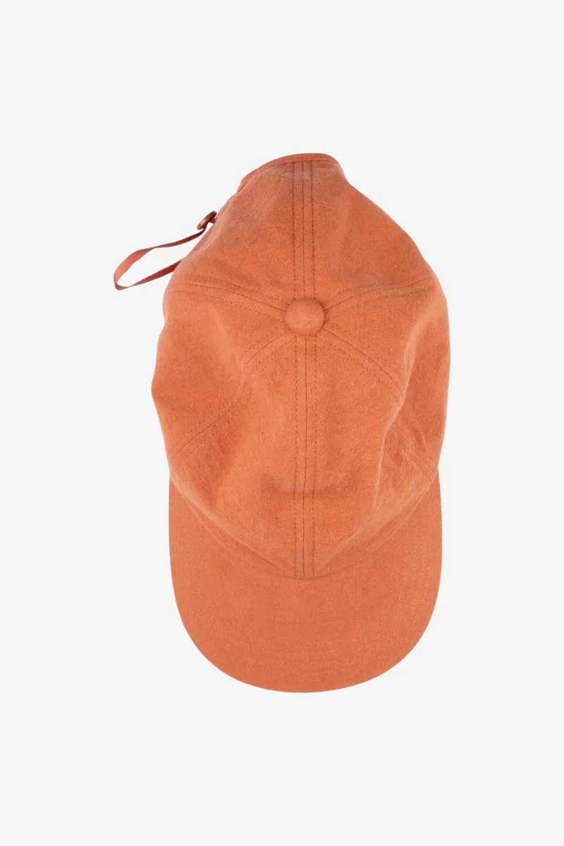 Casquette Coton Laine MAN-TLE Shallow – Rust Wool | Centre Commercial