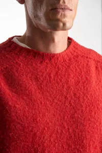 Men's Shetland Wool Crew Neck Sweater - Tudor | Centre Commercial