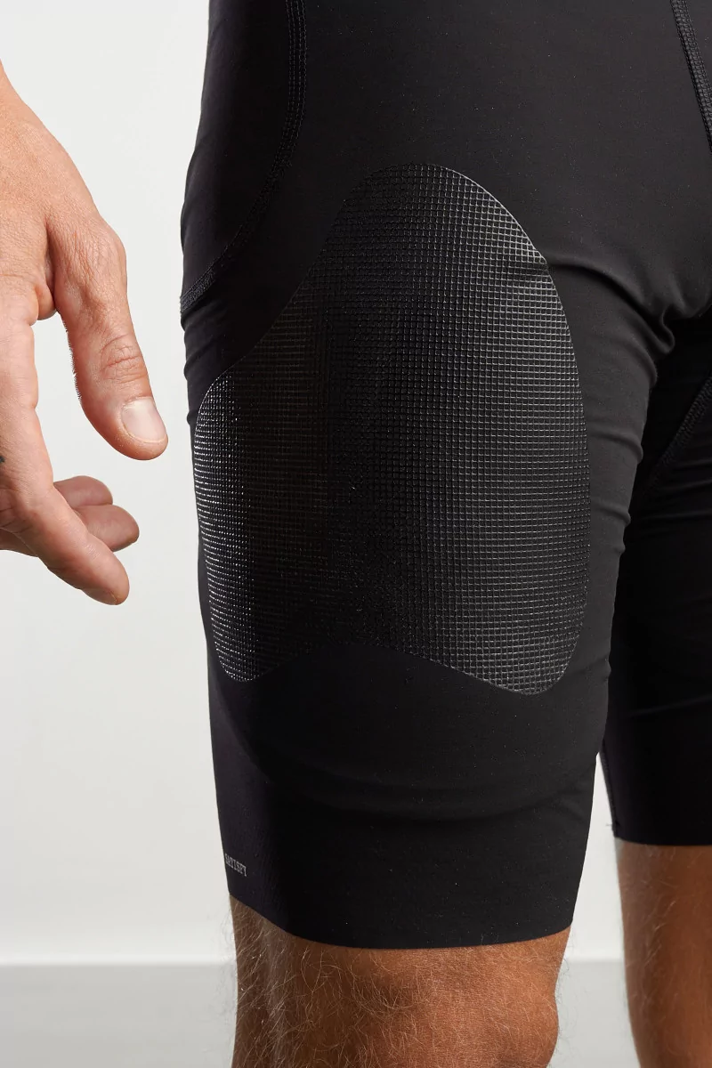 Satisfy TechSilk Evo 9" Half Running Tights Men – Black | Centre Commercial