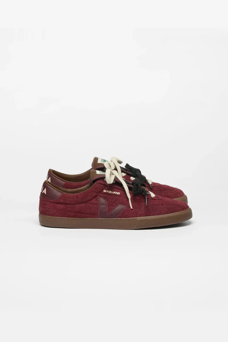 Baskets Panenka Suede Veja x Magliano – Amarante | Centre Commercial