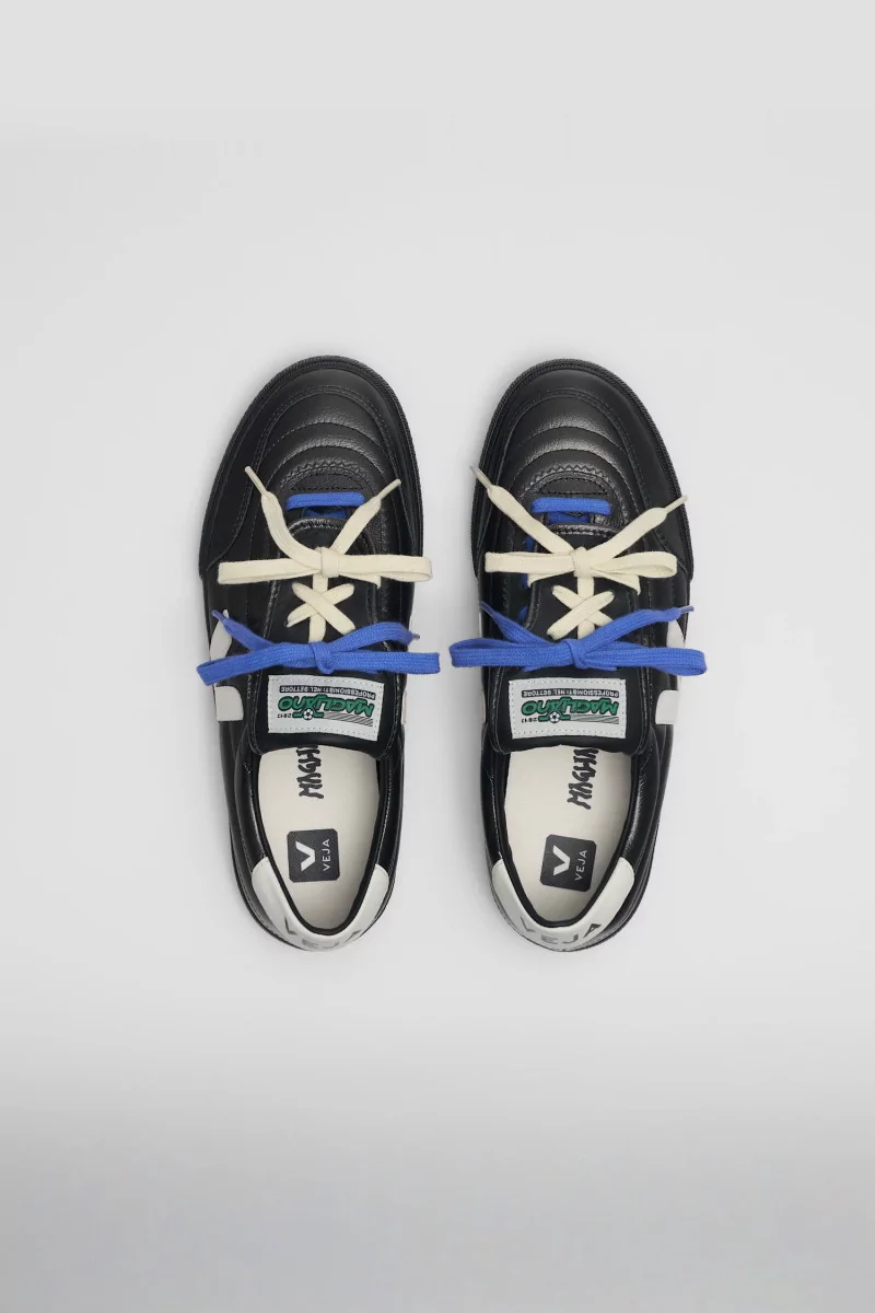 Baskets Panenka Leather Veja x Magliano – Titanium | Centre Commercial
