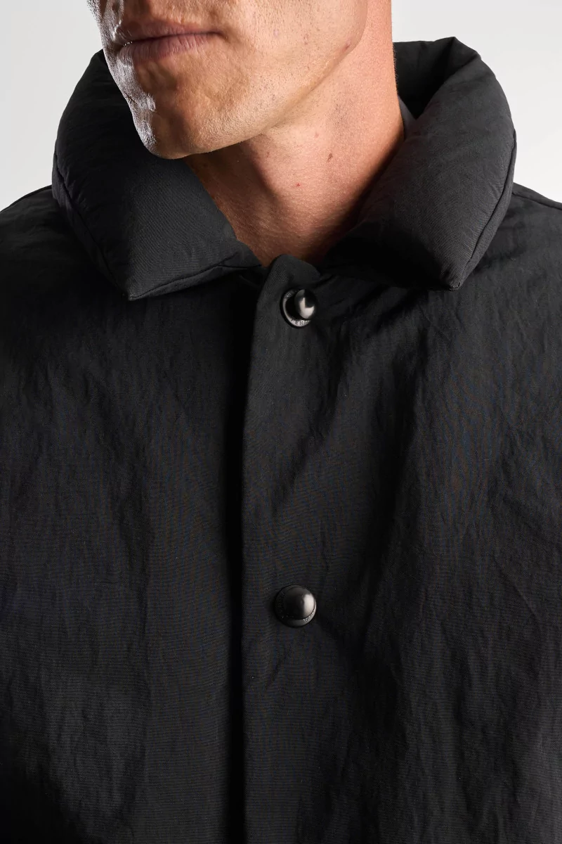 Men's Recycled Nylon Down Double Down Blouson – Black | Centre Commercial