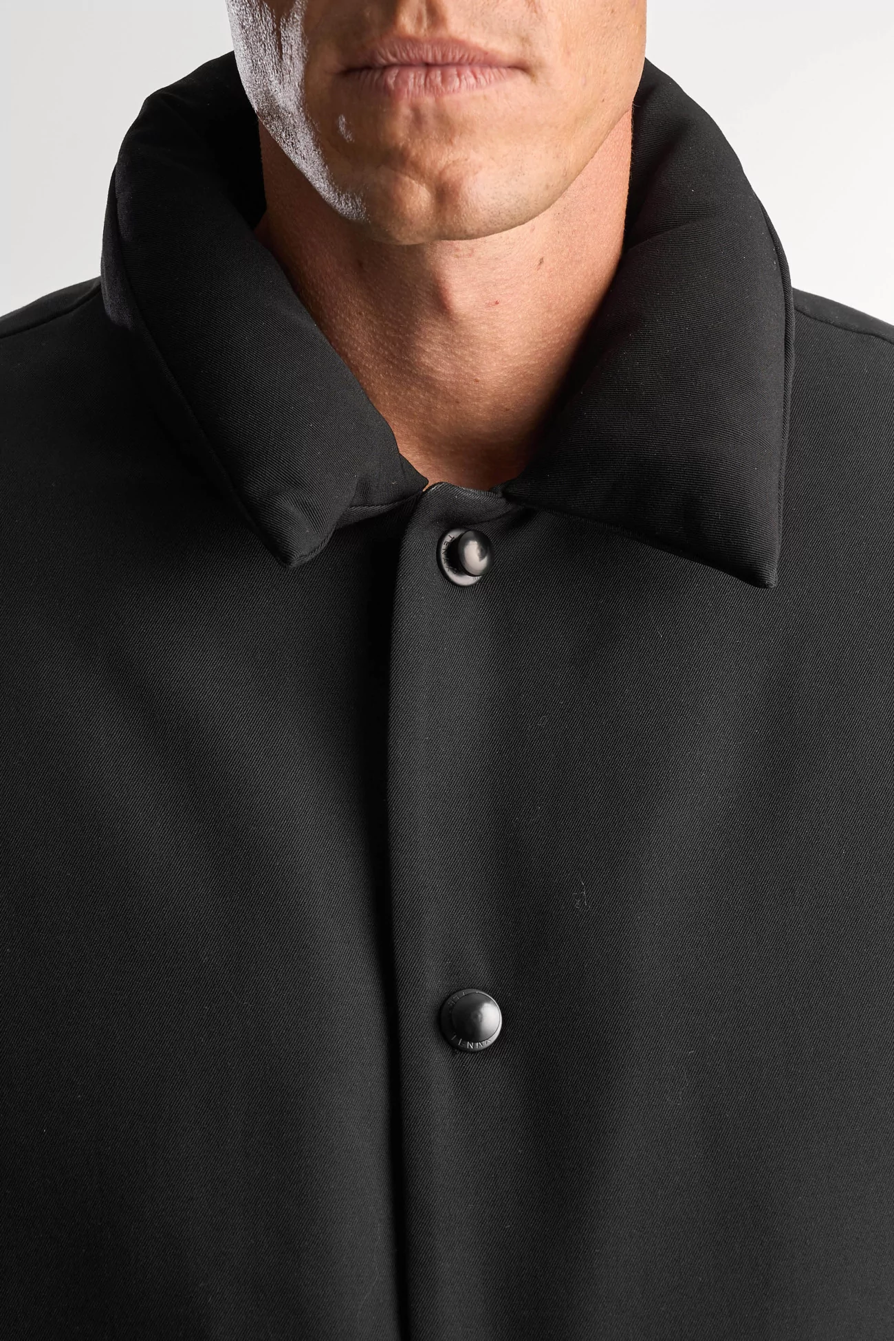 Men's Merino Wool Down Double Down Blouson – Black | Centre Commercial