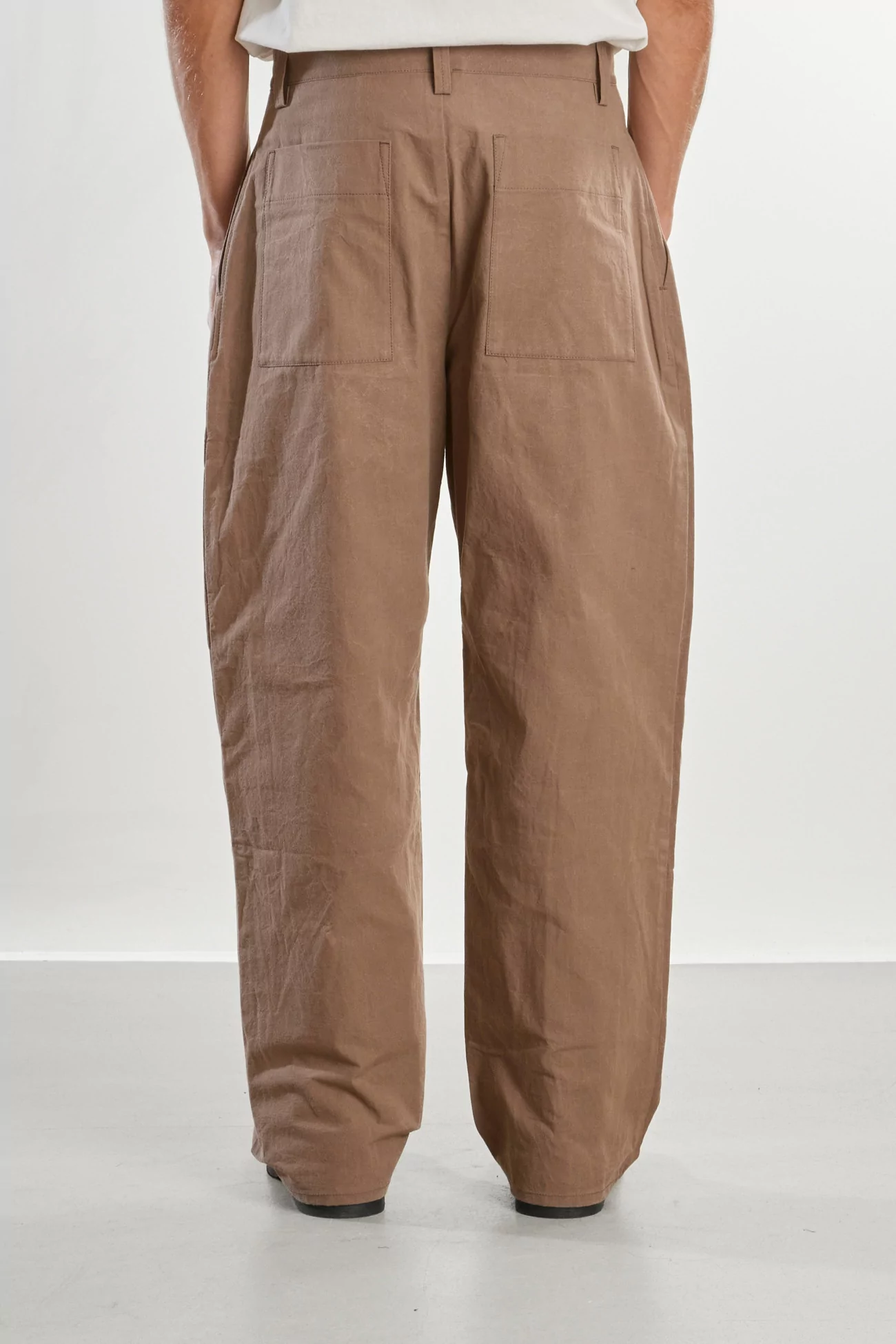 Pantalon Homme Coton Ciré Wide Pants – Storm Wax | Centre Commercial