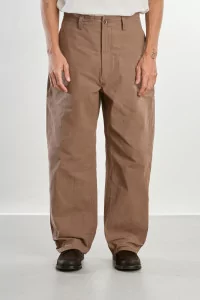 Pantalon Homme Coton Ciré Wide Pants – Storm Wax | Centre Commercial