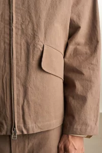 Men's Waxed Cotton New Shell Jacket – Storm Wax | Centre Commercial
