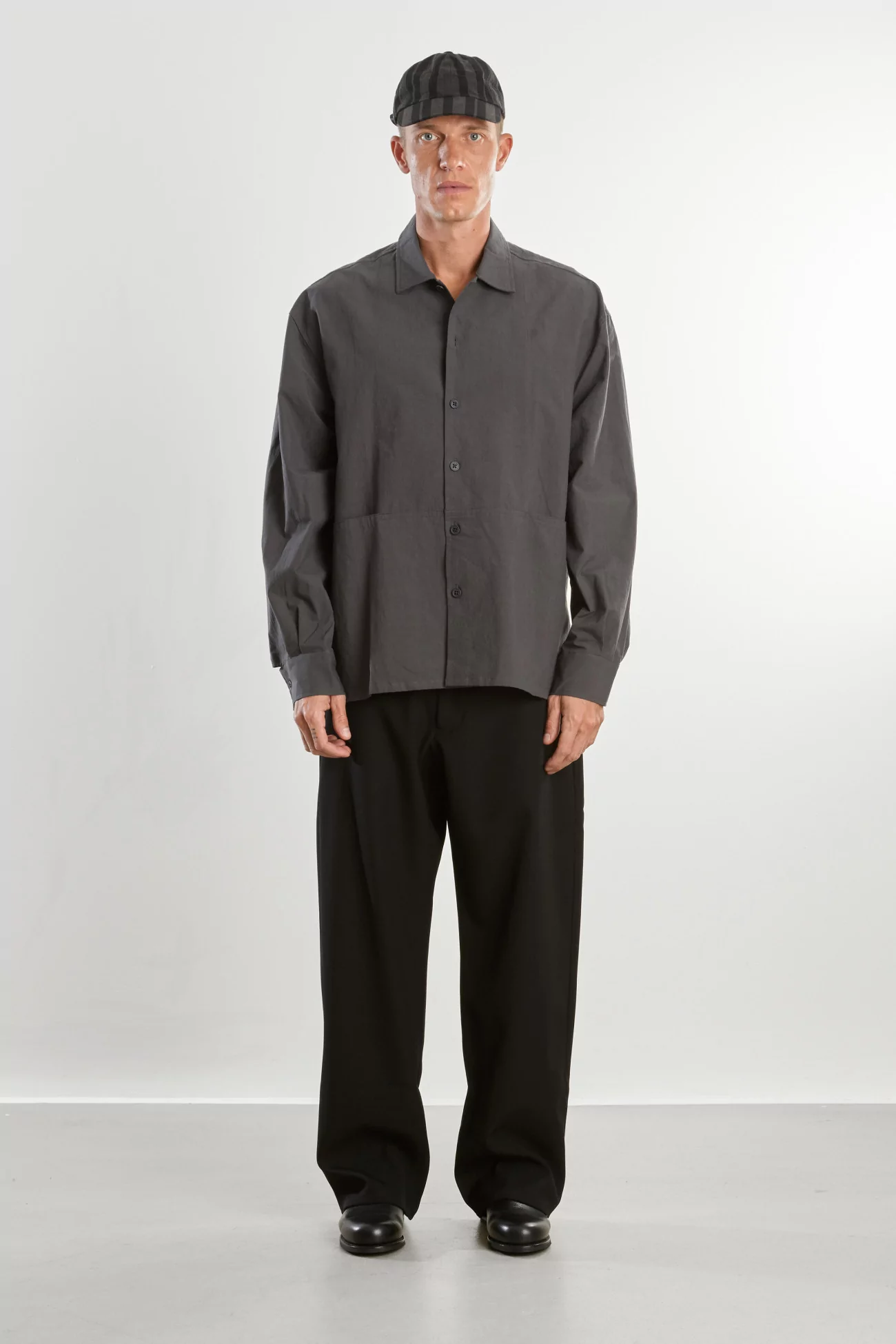 Men's Cotton Shop Shirt Overshirt – Coal Weather | Centre Commercial