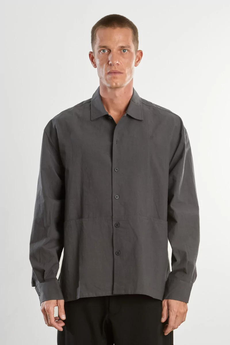 Surchemise Homme Coton Shop Shirt – Coal Weather | Centre Commercial