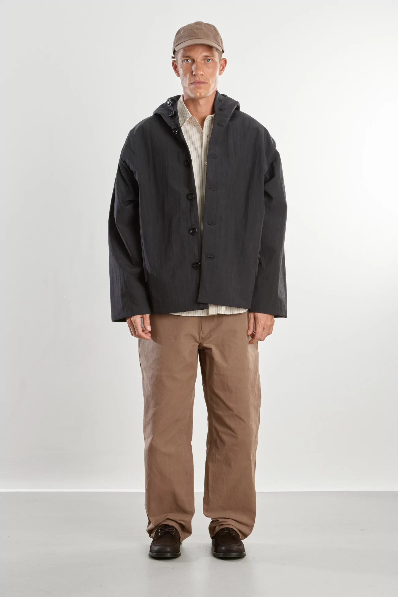 Men's Hooded Nylon Gill Jacket – Monitor Nylon | Centre Commercial