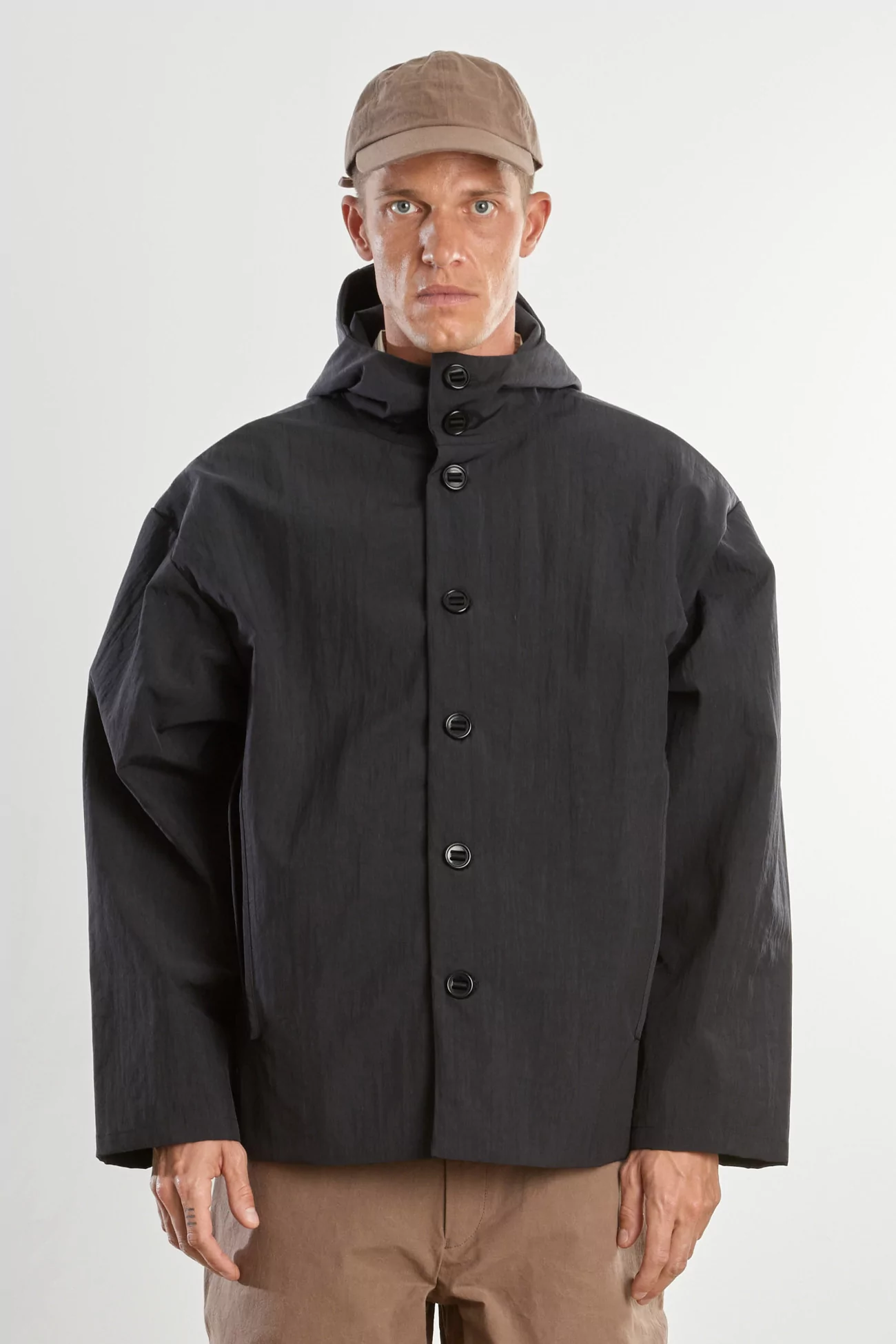 Men's Hooded Nylon Gill Jacket – Monitor Nylon | Centre Commercial