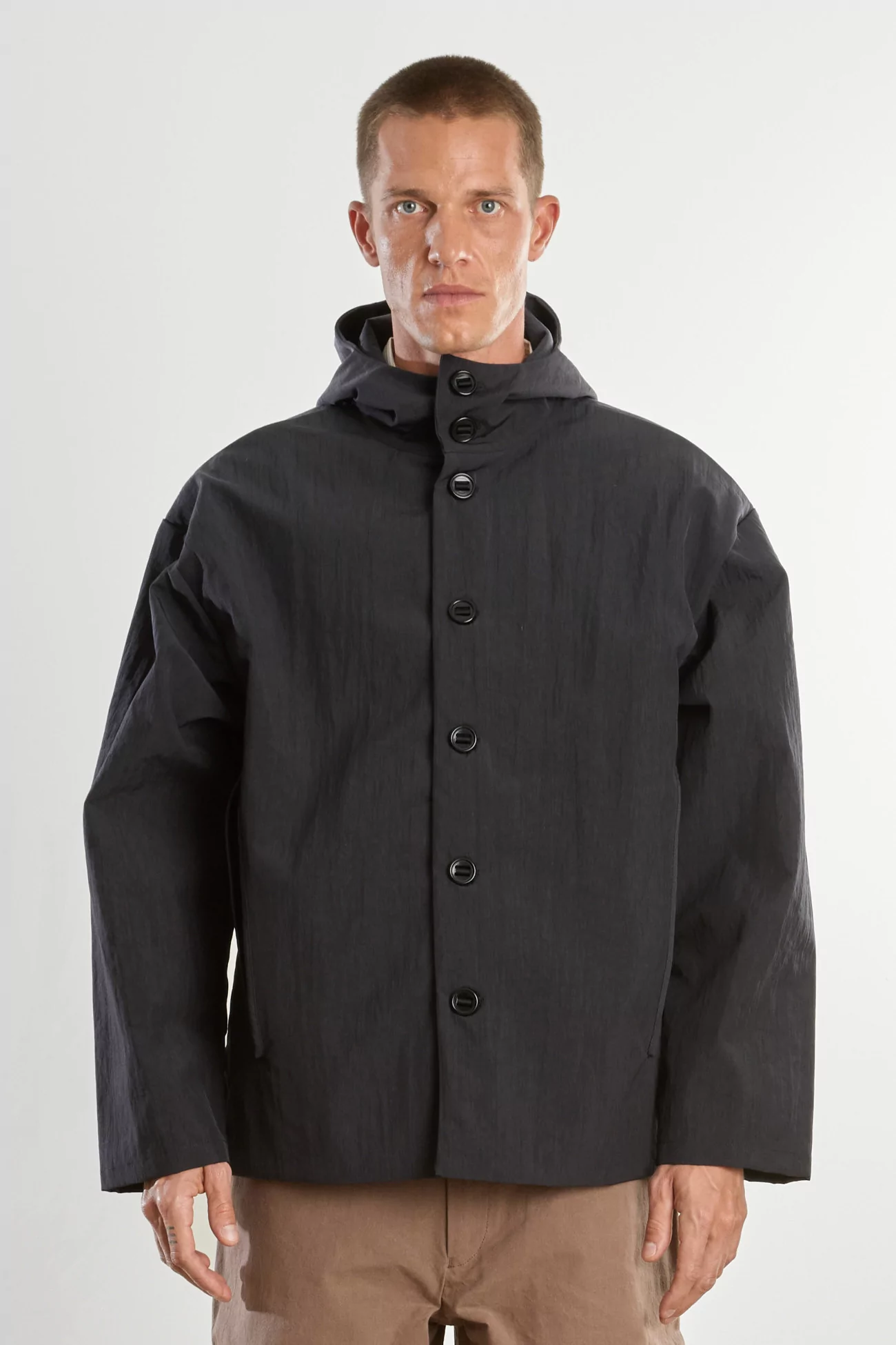 Men's Hooded Nylon Gill Jacket – Monitor Nylon | Centre Commercial