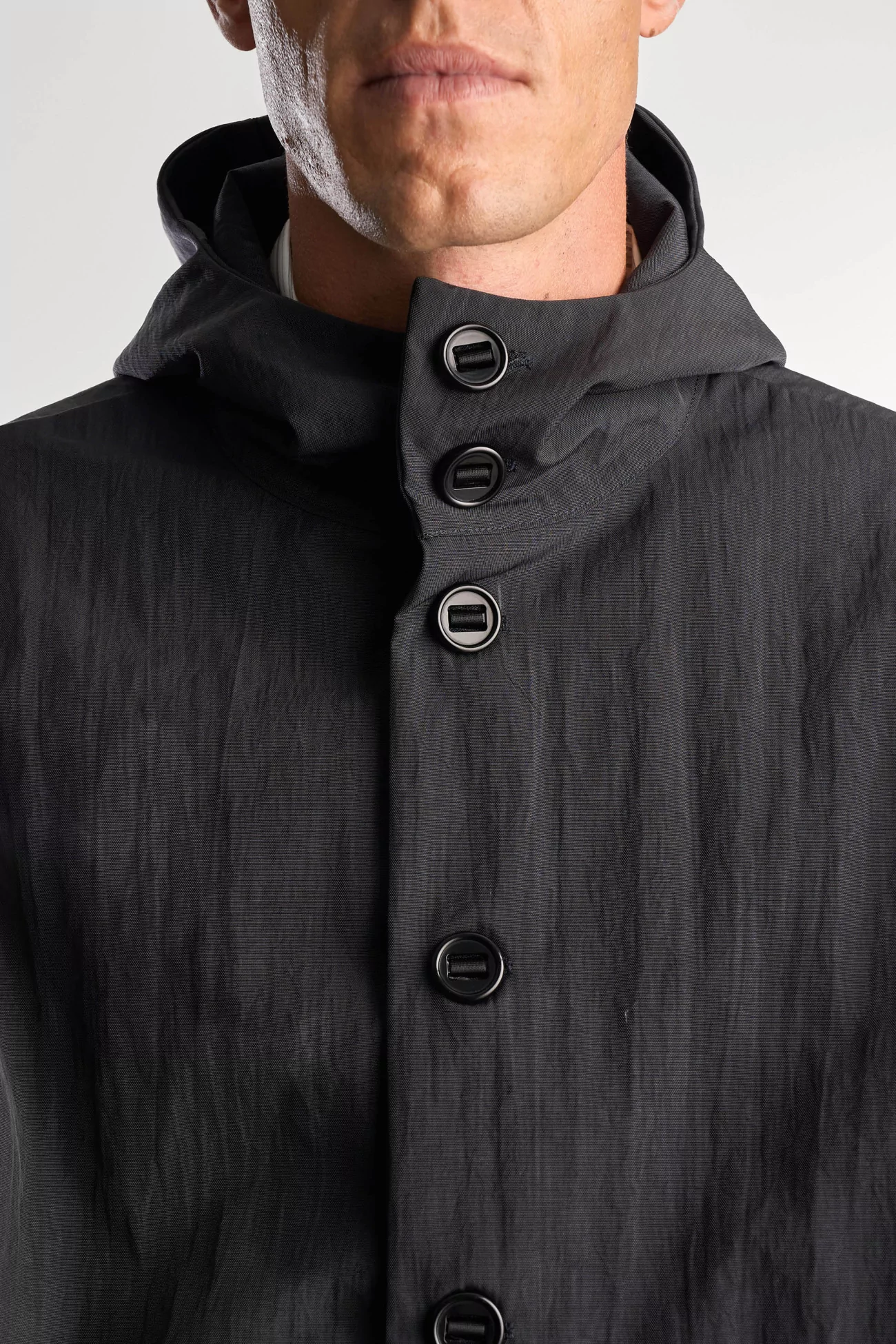 Men's Hooded Nylon Gill Jacket – Monitor Nylon | Centre Commercial