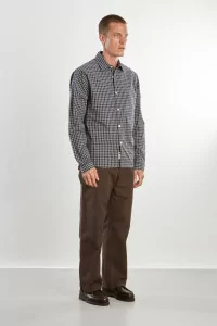Chemise Homme Coton Bio Another Shirt 4.0 – Blue White Check | Centre Commercial