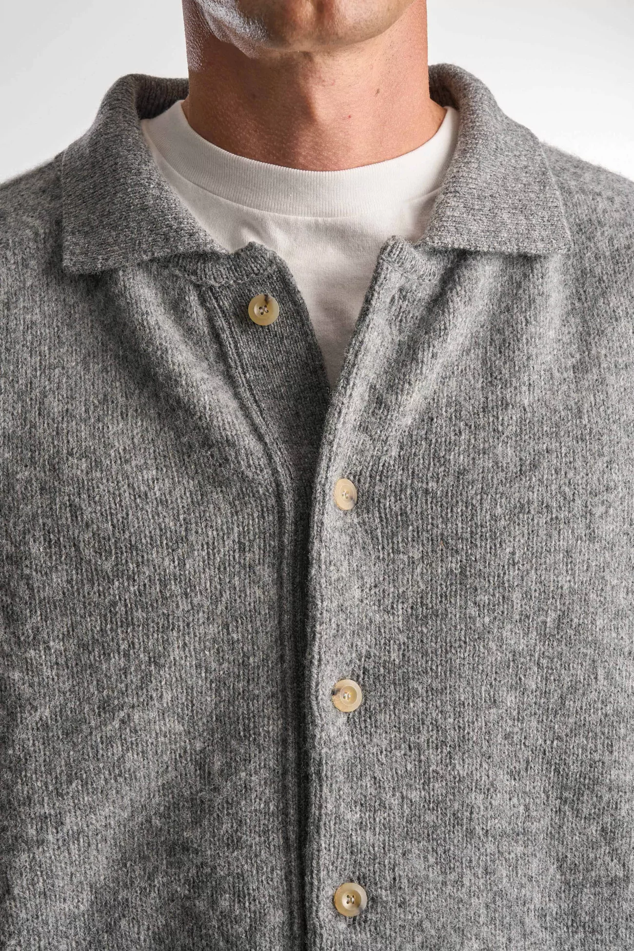 Shetland Wool Creatures Of The Howlin' Moon Sweater – Med Grey | Centre Commercial