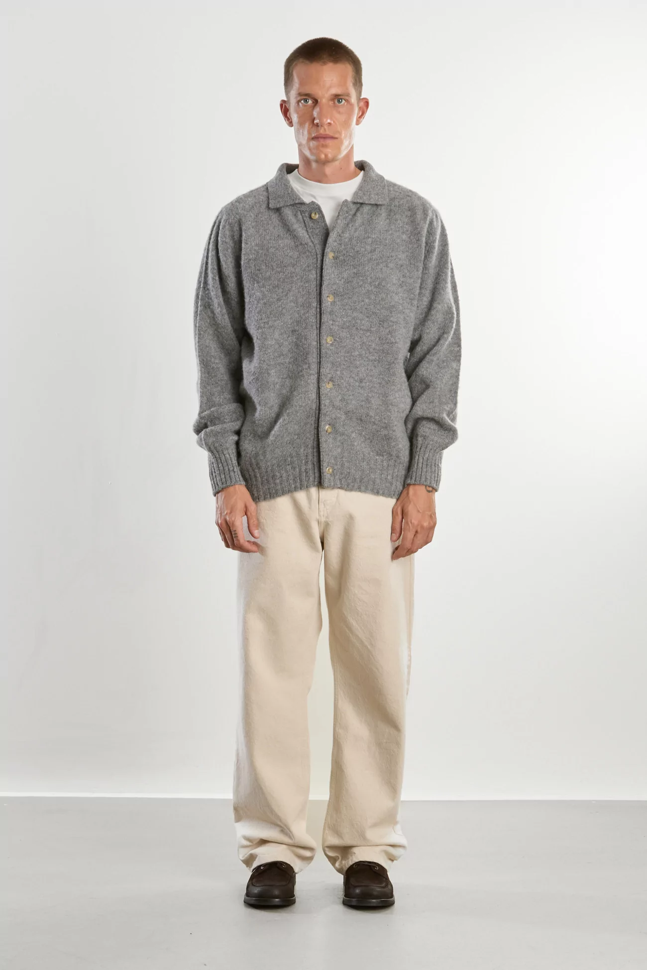 Pull Laine Shetland Creatures Of The Howlin' Moon – Med Grey | Centre Commercial