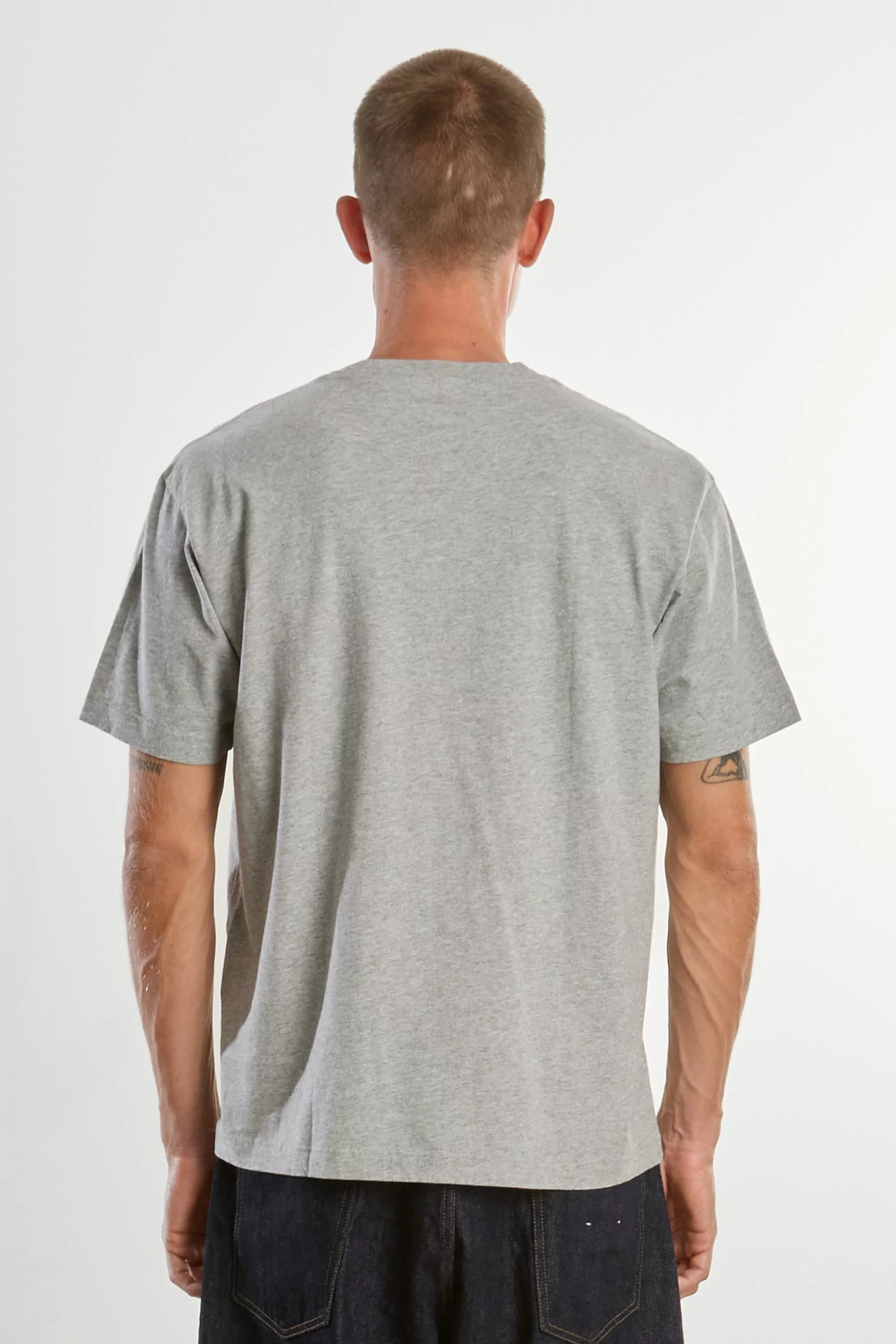 T-shirt Coton Municipal Pocket – Heather Grey | Centre Commercial