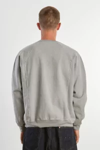 Sweatshirt Coton Heavy Gusset Crewneck – Pigment Chalk | Centre Commercial