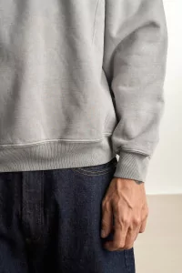 Sweatshirt Coton Heavy Gusset Crewneck – Pigment Chalk | Centre Commercial