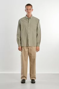 Chemise Coton Oxford Dad's – Sauge | Centre Commercial
