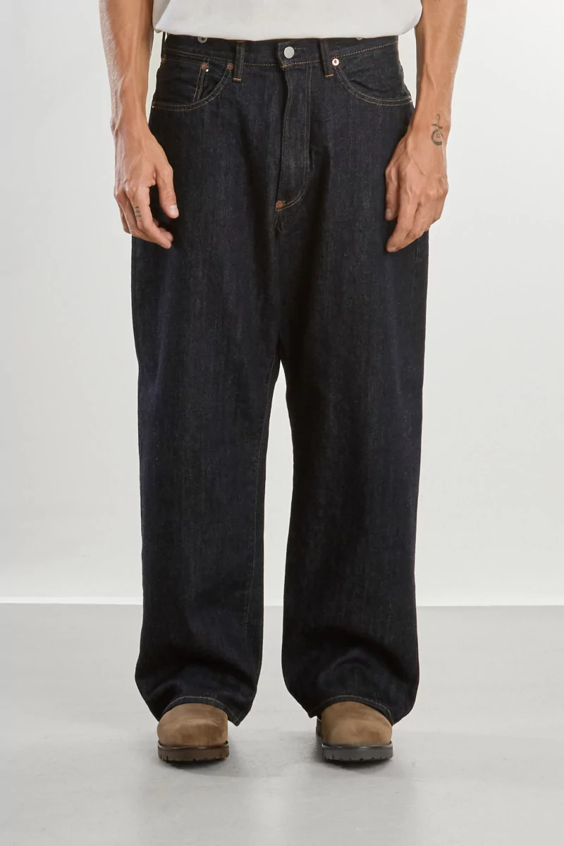 Jean Denim Selvedge Japonais 119OW Type Wide – One Wash | Centre Commercial