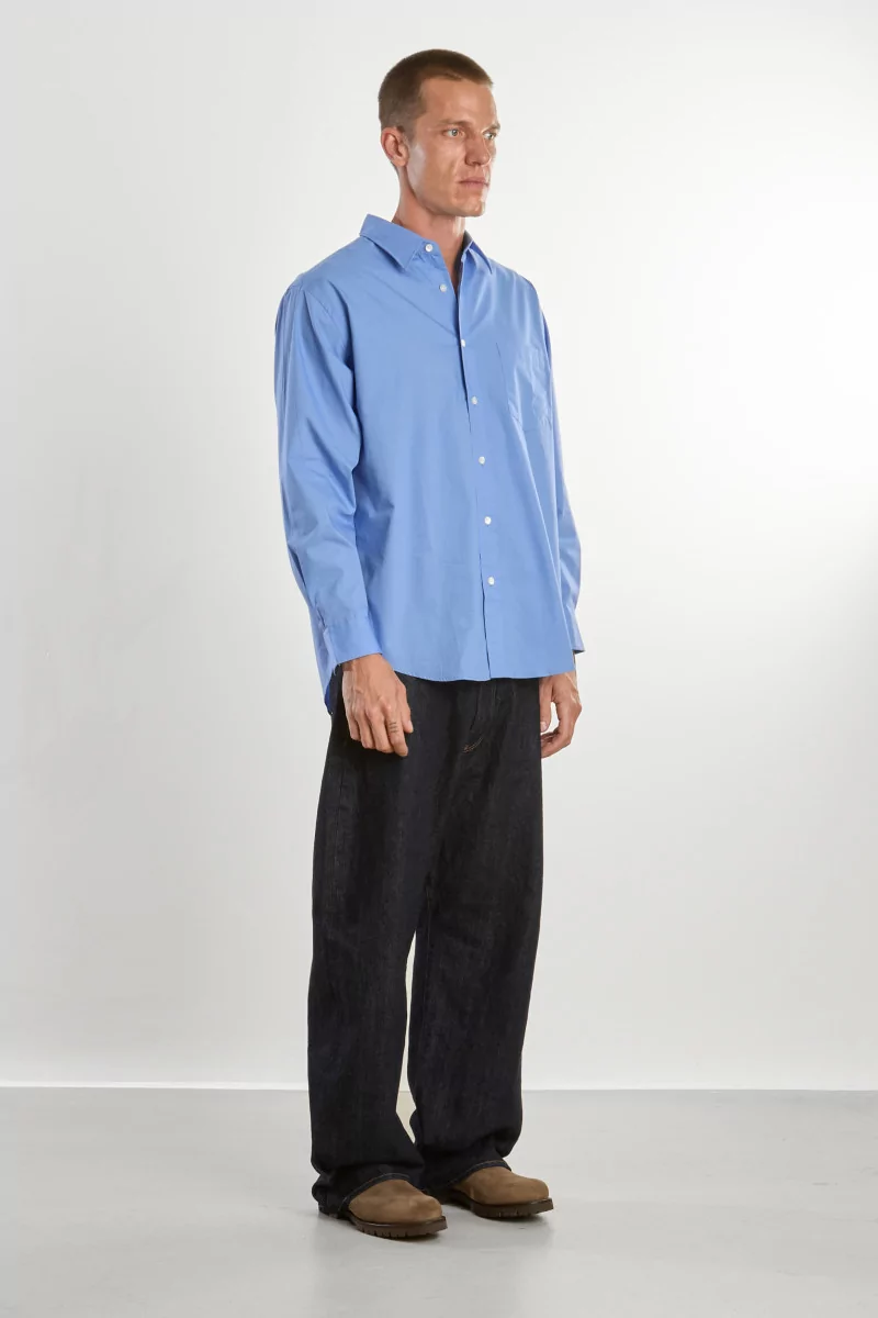 Chemise Coton Standard – Sax | Centre Commercial