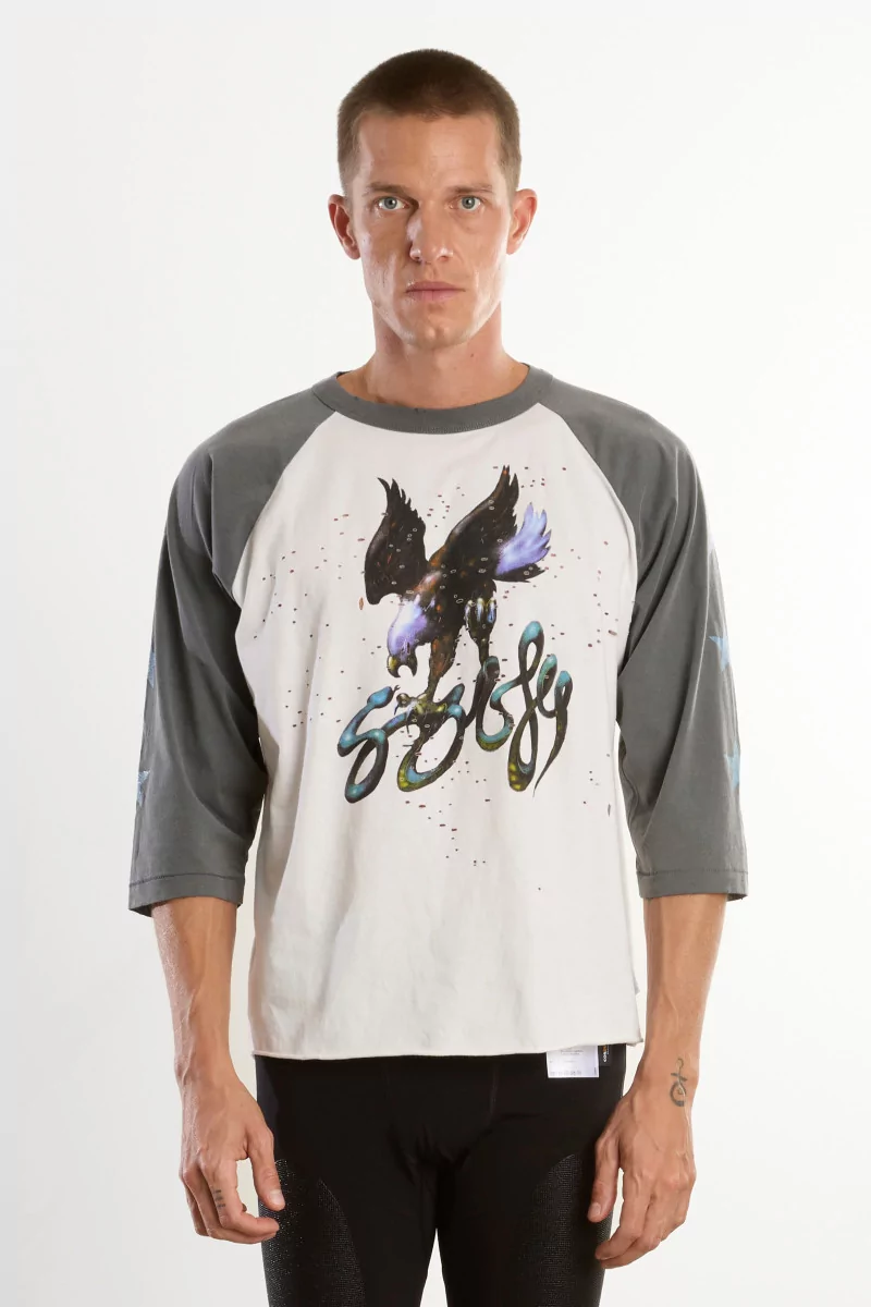 MothTech Baseball Running Tee – Aged Off White | Centre Commercial