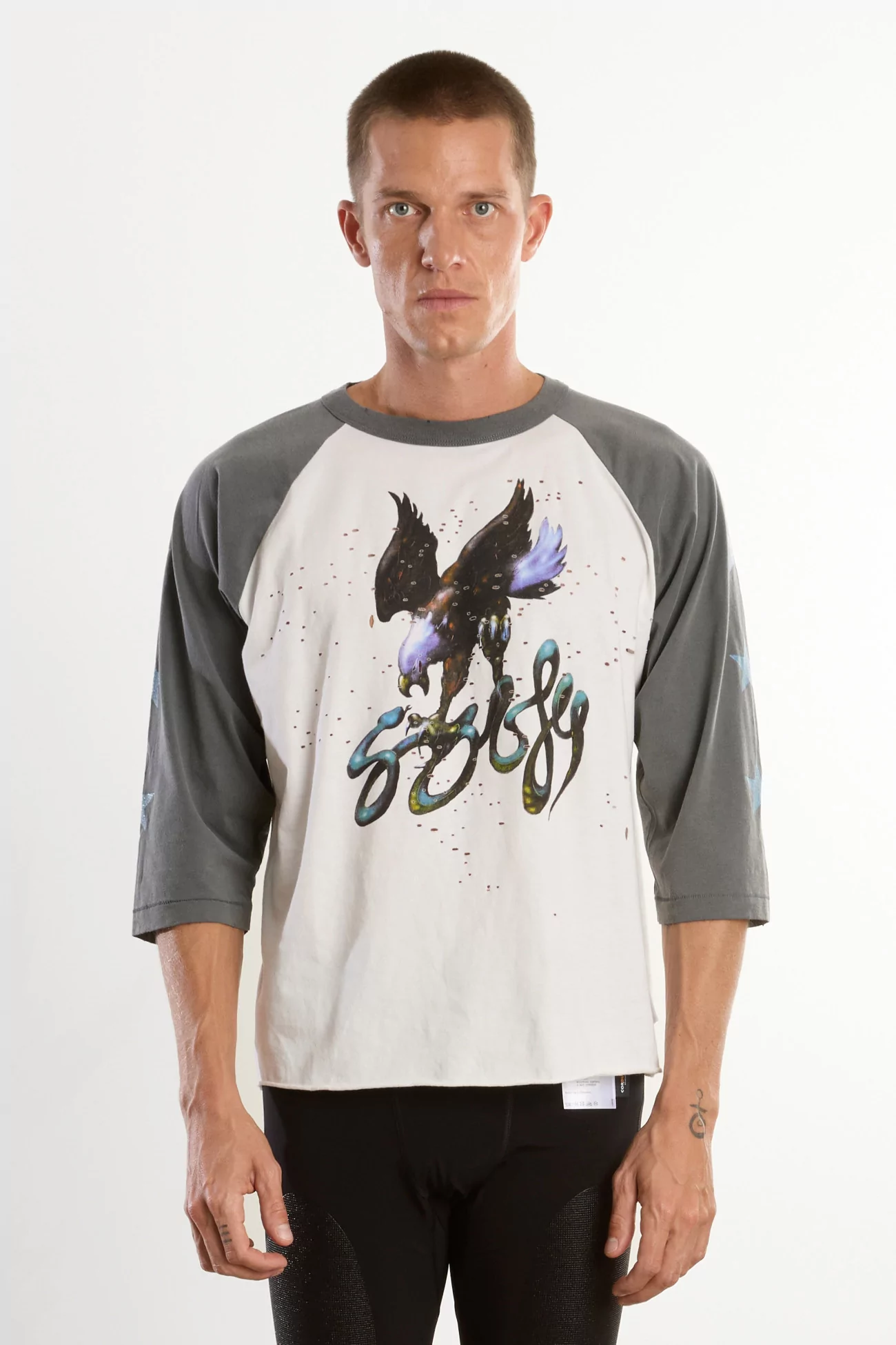 T-shirt Running Coton Bio MothTech Baseball – Aged Off White | Centre Commercial