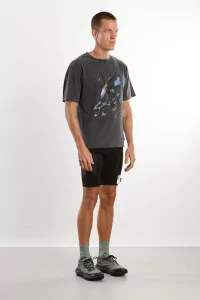 T-shirt Running Coton Bio MothTech – Aged Black Eagle | Centre Commercial