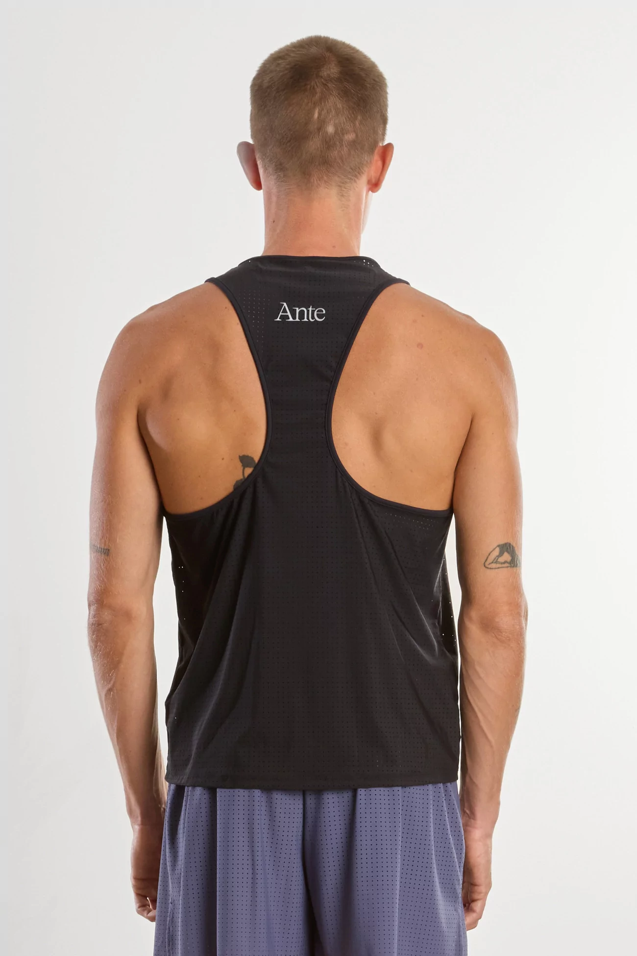 Ante Berlin Elite Running Singlet – Black | Centre Commercial