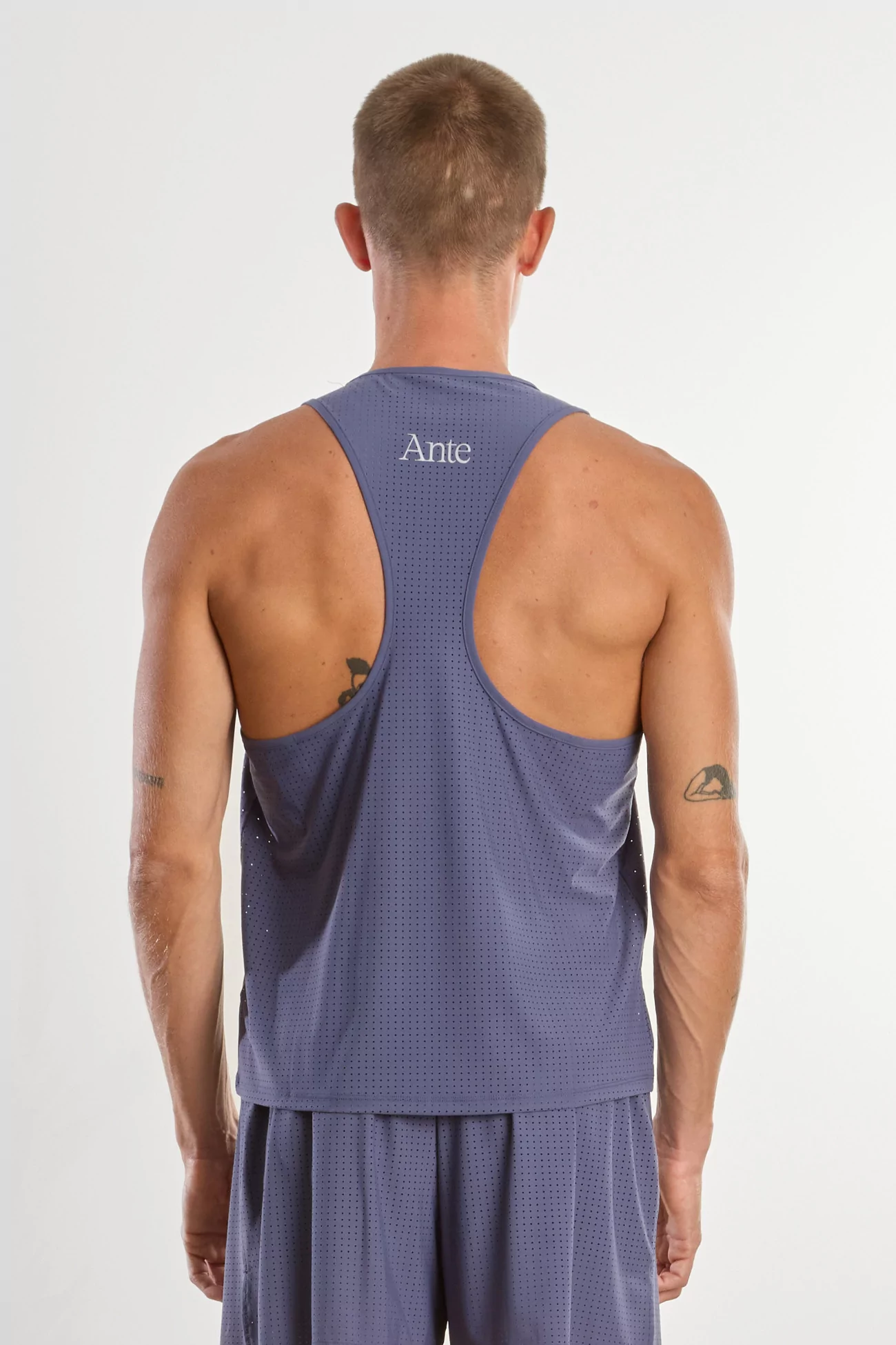 Ante Berlin Elite Running Singlet – Grey | Centre Commercial