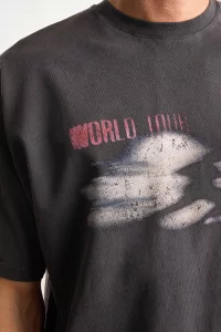 T-shirt Coton Ante Berlin World Tour 2026 – Washed Black | Centre Commercial