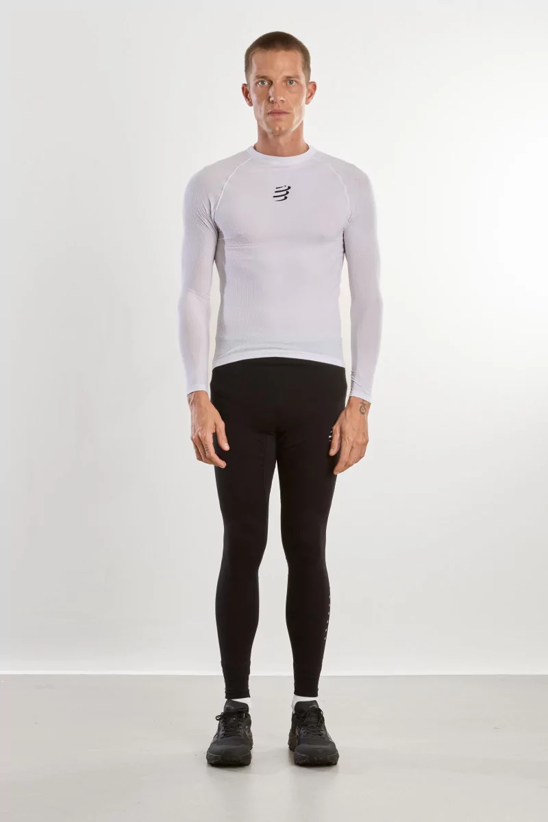 Base Layer Running Compressport 3D Thermo Ultralight – White | Centre Commercial