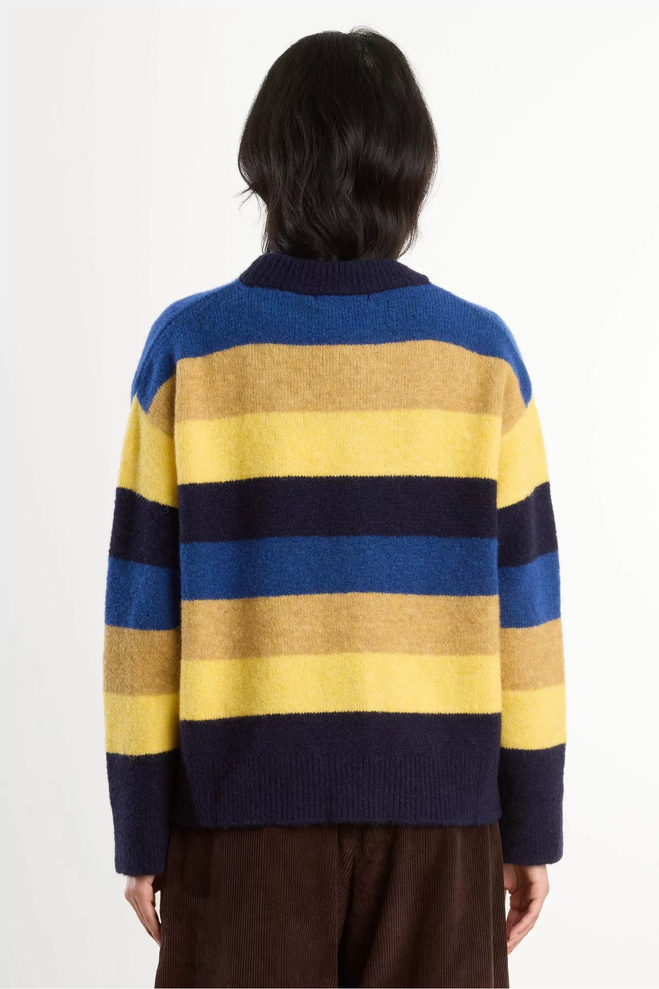 Olivo Striped Alpaca Sweater Women Rita Row – Blue | Centre Commercial