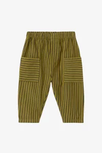 Nepal Baby Striped Cotton Pants - Cozmo