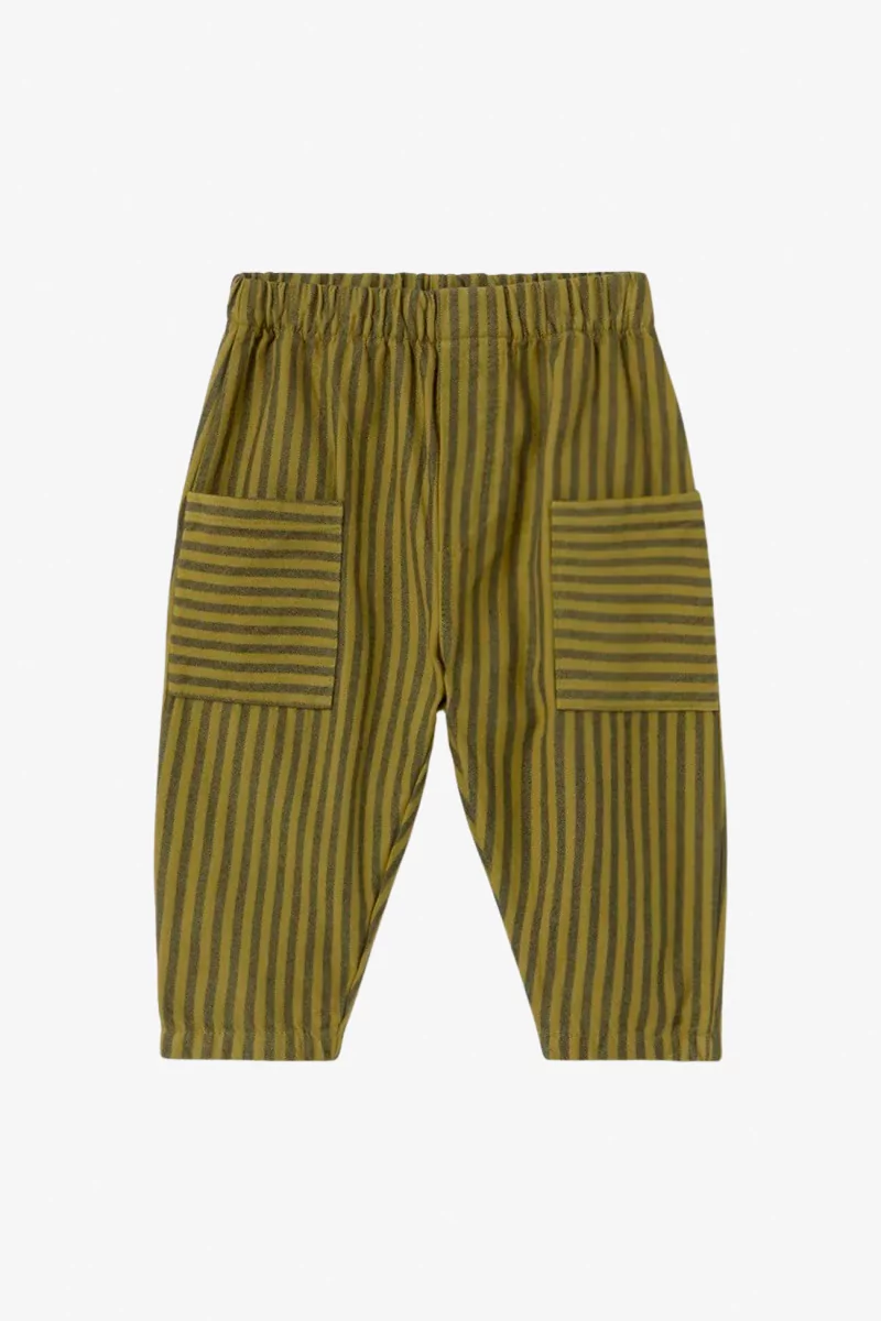 Nepal Baby Striped Cotton Pants - Cozmo