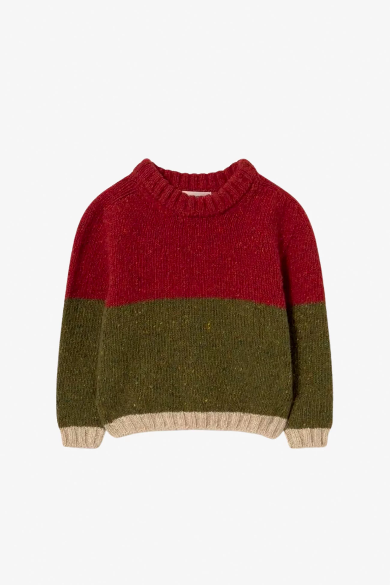 Tigris Baby Wool Colourblock Sweater - Cozmo