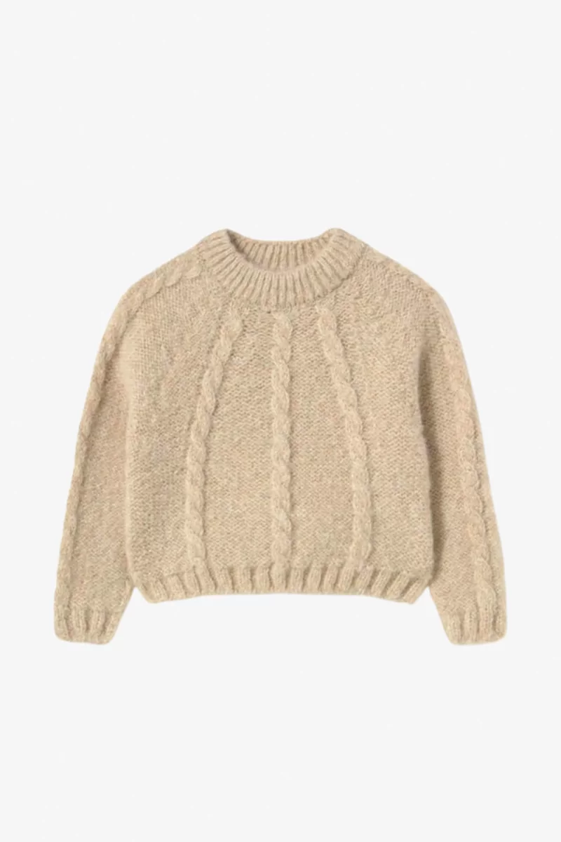 Pull bébé Alba maille torsadée - Cozmo