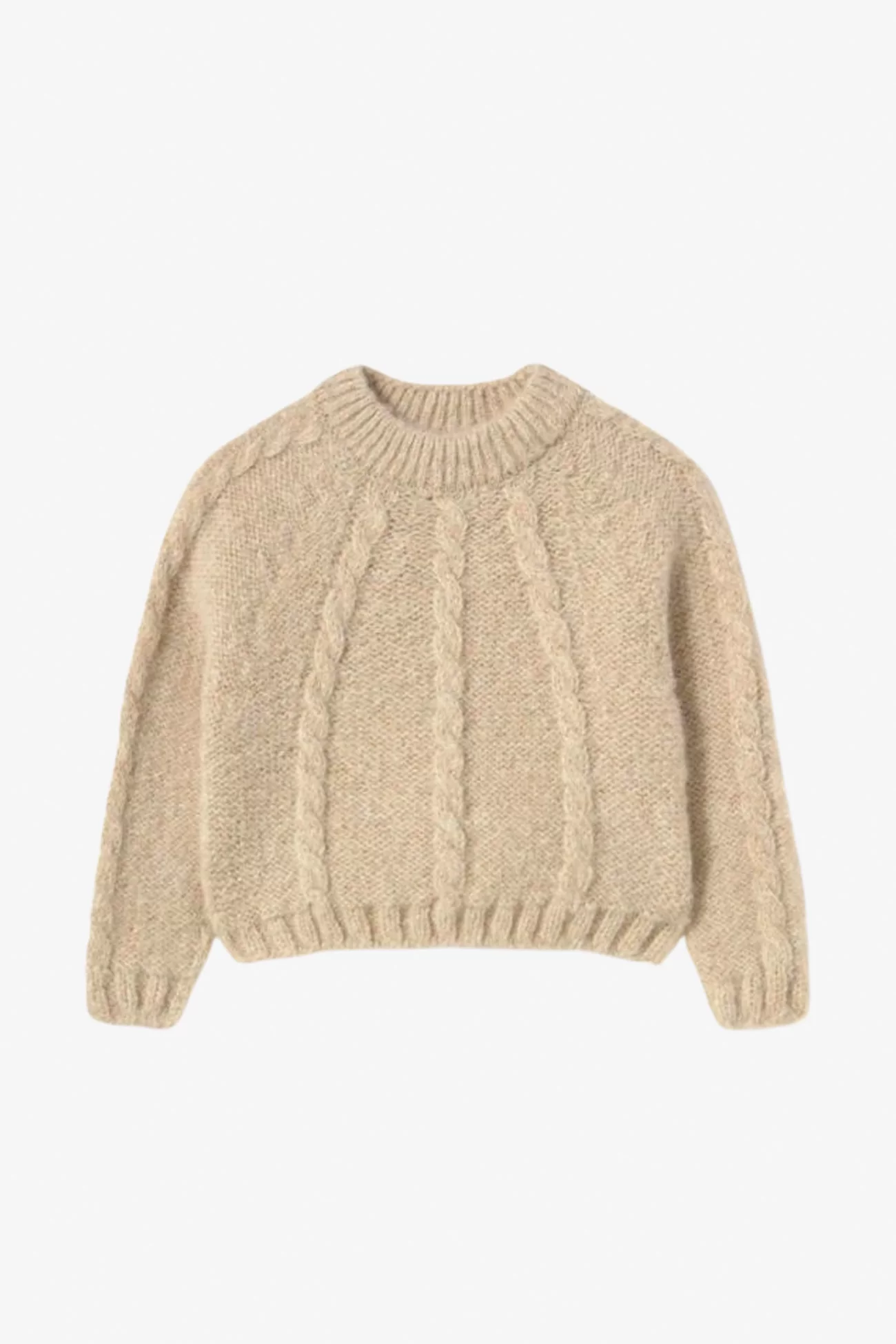 Alba Baby Cable Knit Sweater - Cozmo