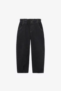 Kids Atenas Denim Paper-Bag Pants - Cozmo