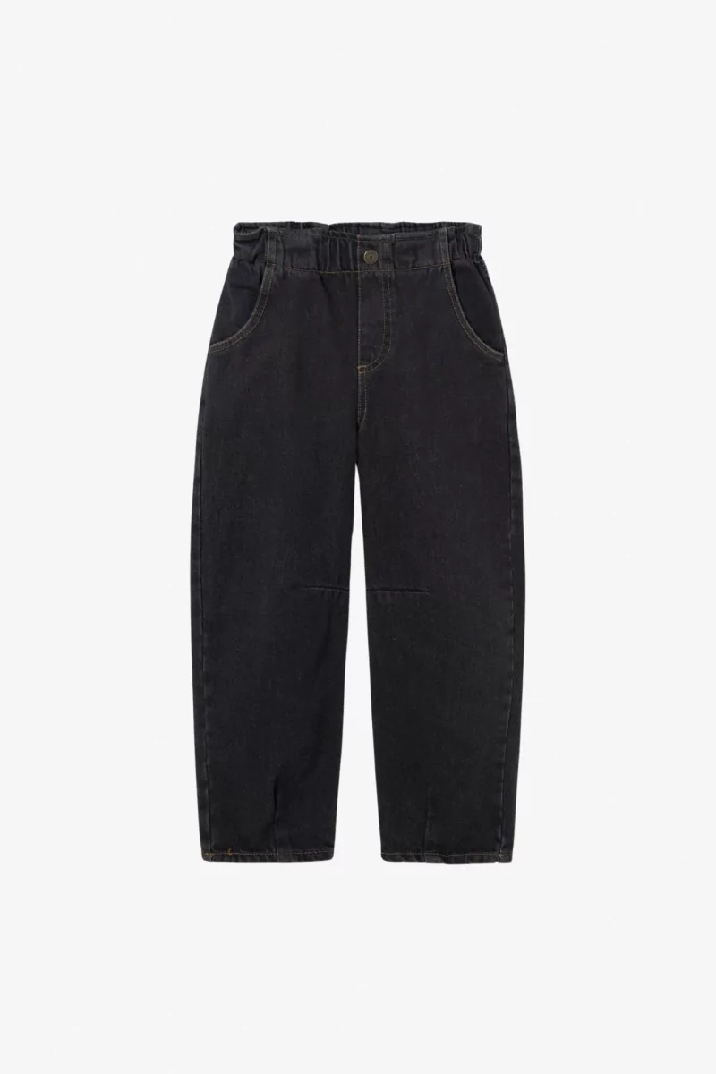 Kids Atenas Denim Paper-Bag Pants - Cozmo