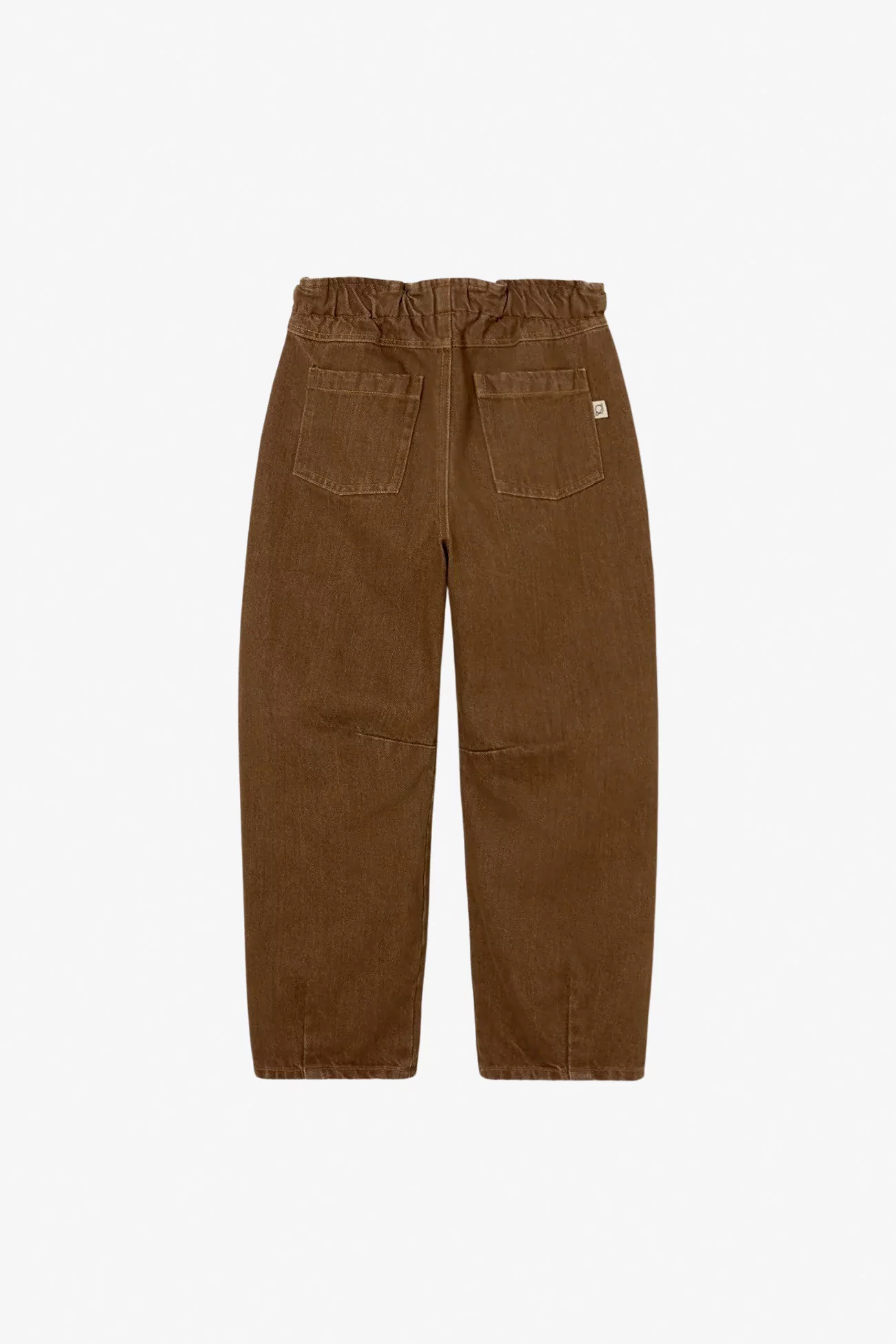 Kids Atenas Denim Paper-Bag Pants - Cozmo