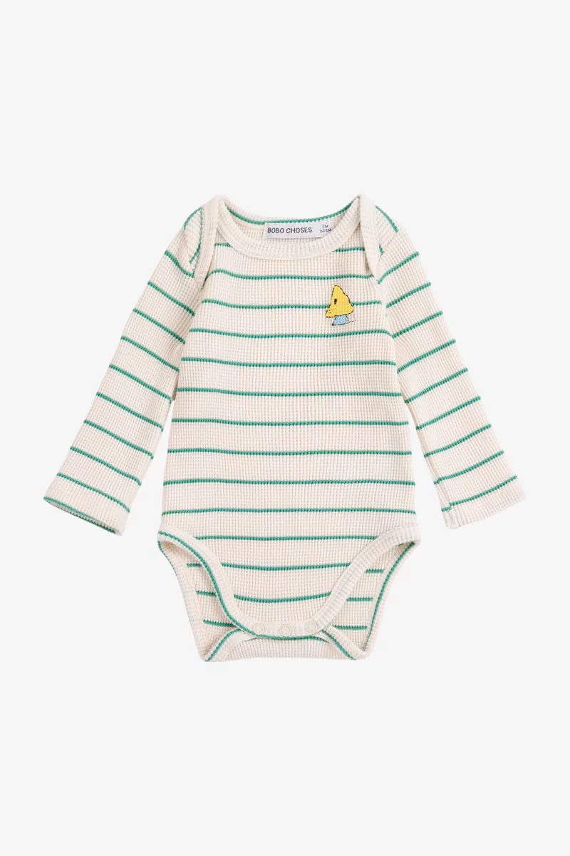 Baby Mush Monster Organic Cotton Bodysuit – Off White | Centre Commercial