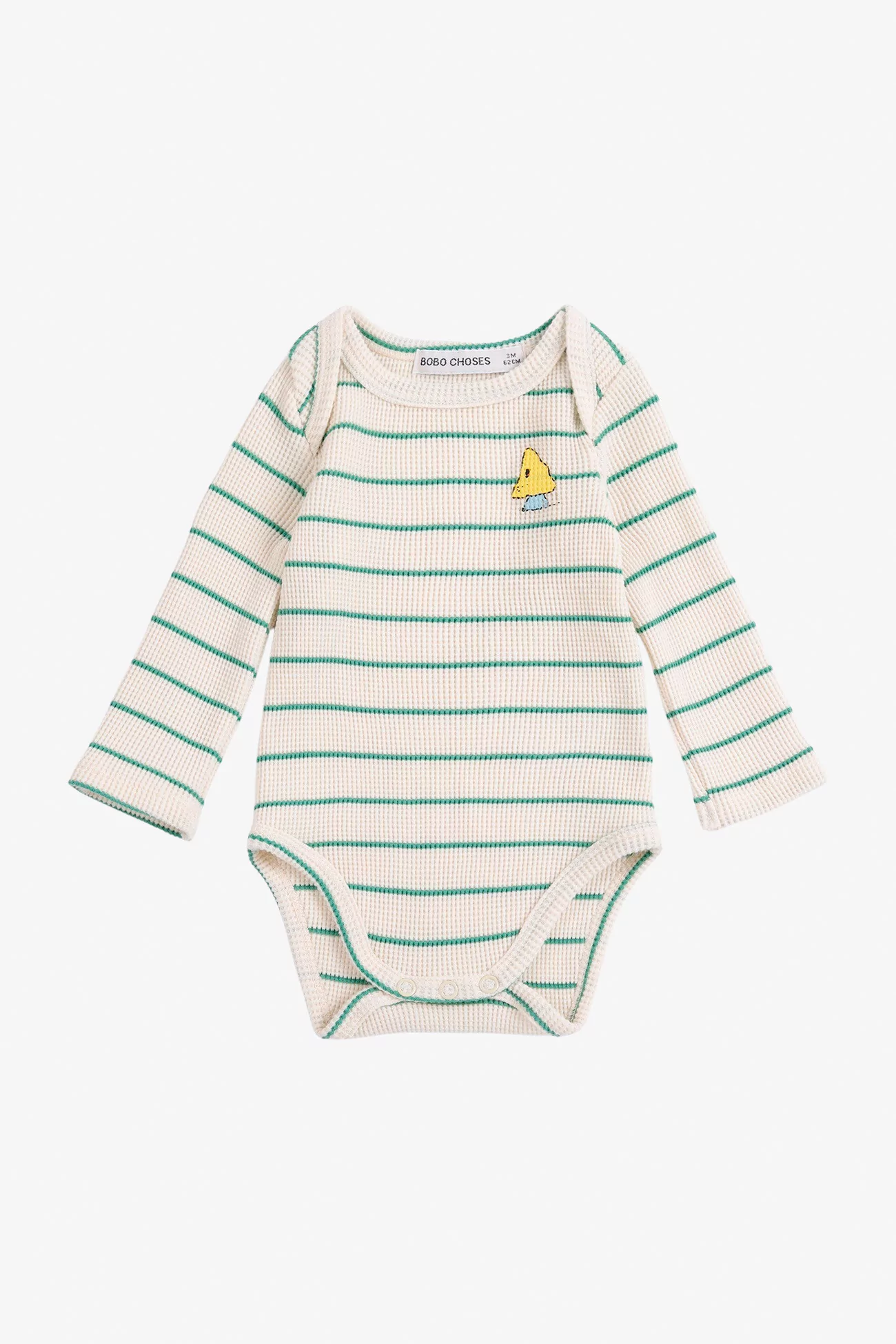 Body Bébé Mush Monster Coton Bio – Off White | Centre Commercial