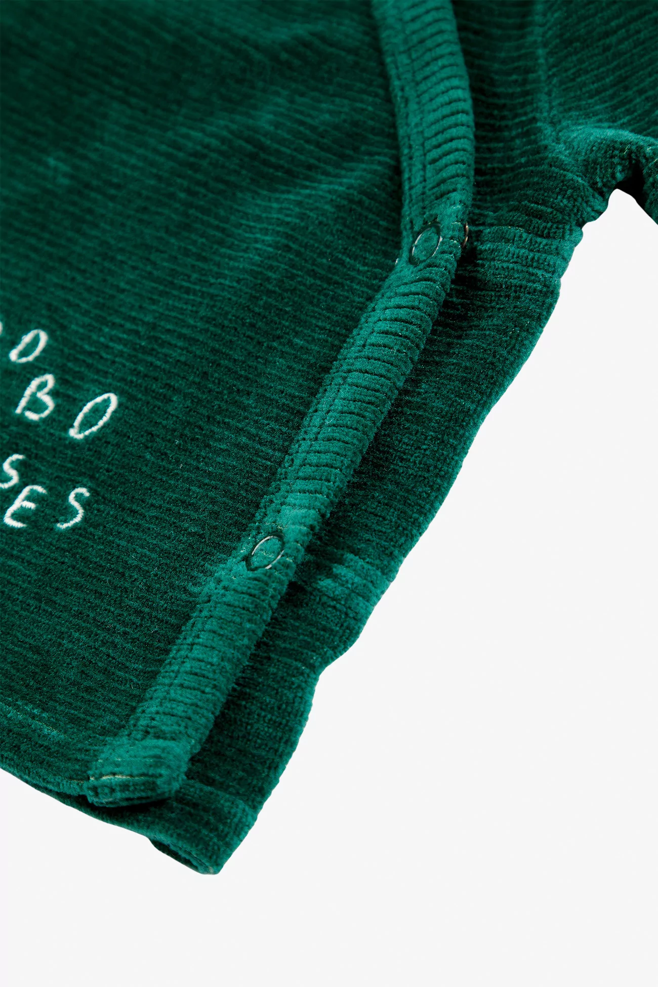 T-shirt Bébé Velours Coton Bio Bobo Choses – Green | Centre Commercial
