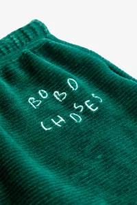 Legging Bébé Velours à Pieds Bobo Choses – Green | Centre Commercial