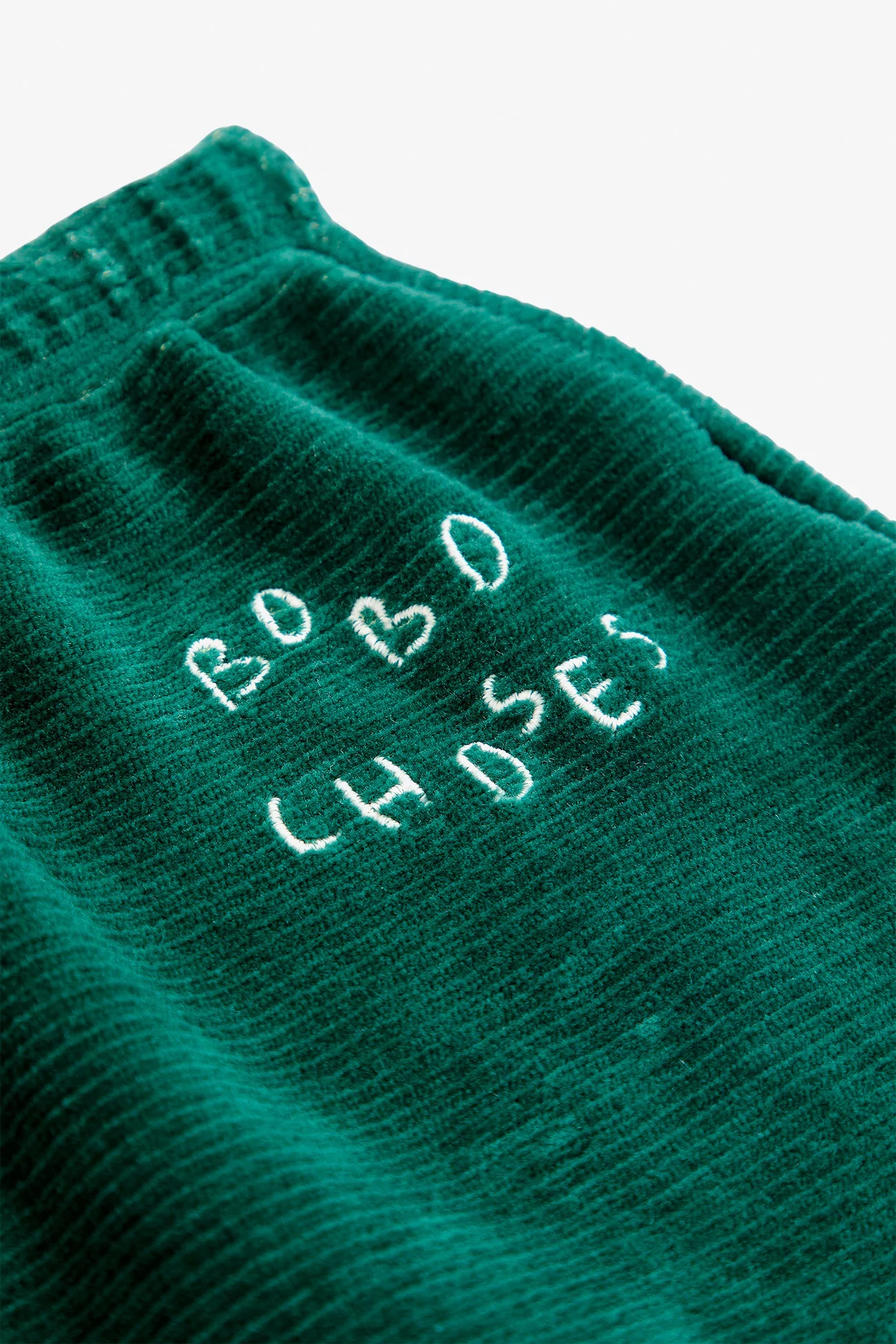 Legging Bébé Velours à Pieds Bobo Choses – Green | Centre Commercial