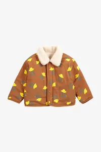 Veste Bébé Réversible Peau Lainée Pixel Abduction – Brown | Centre Commercial