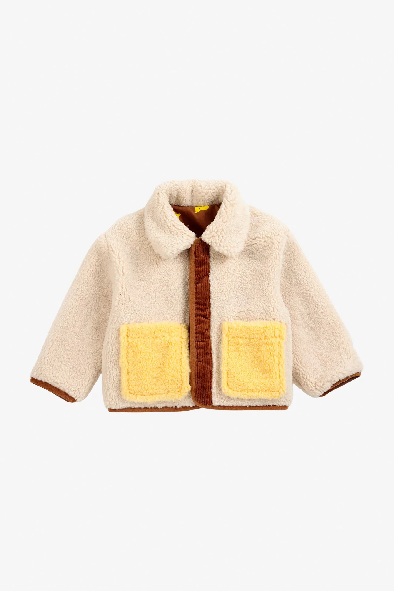 Veste Bébé Réversible Peau Lainée Pixel Abduction – Brown | Centre Commercial