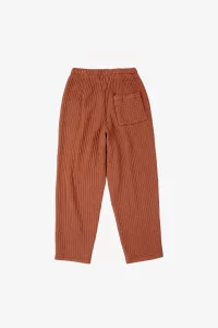 Pantalon Jogging Enfant Matelassé Coton Bio – Brown | Centre Commercial