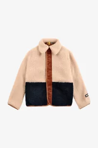 Kids Reversible Jacket Pixel Abduction – Brown | Centre Commercial